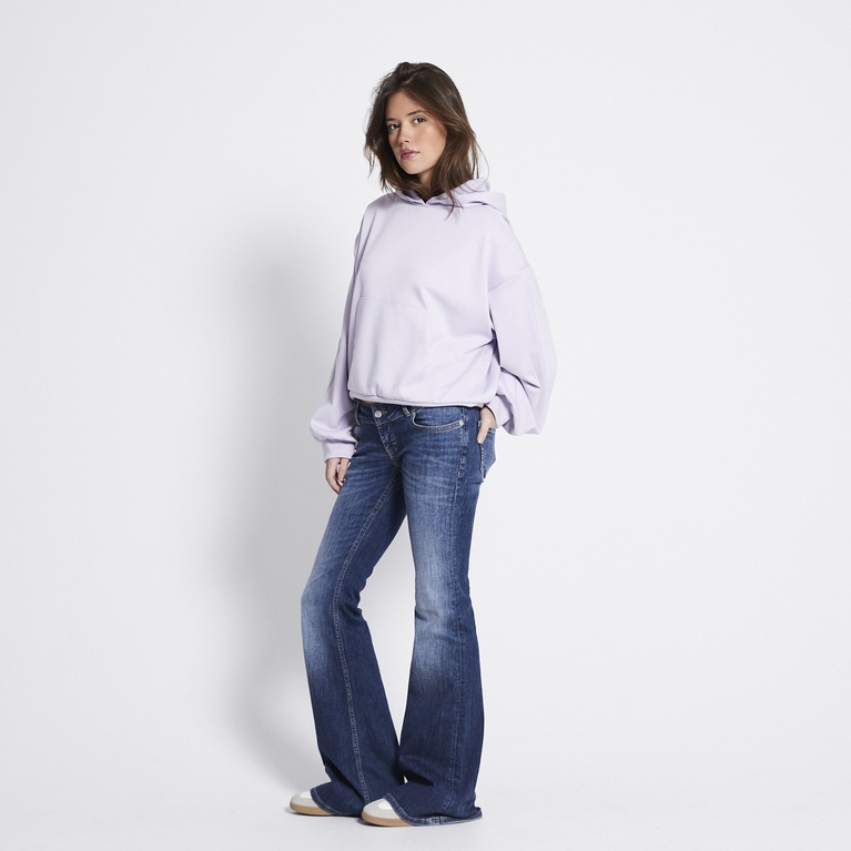 Boxy scuba hoodie "Aira"